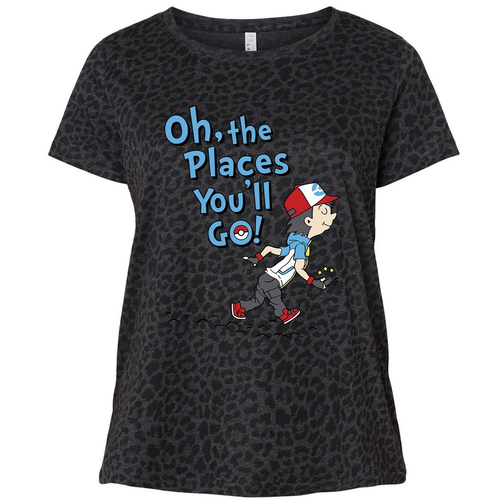 Ladies Curvy Jersey - 4VSNDL3M - Black Leopard - 11