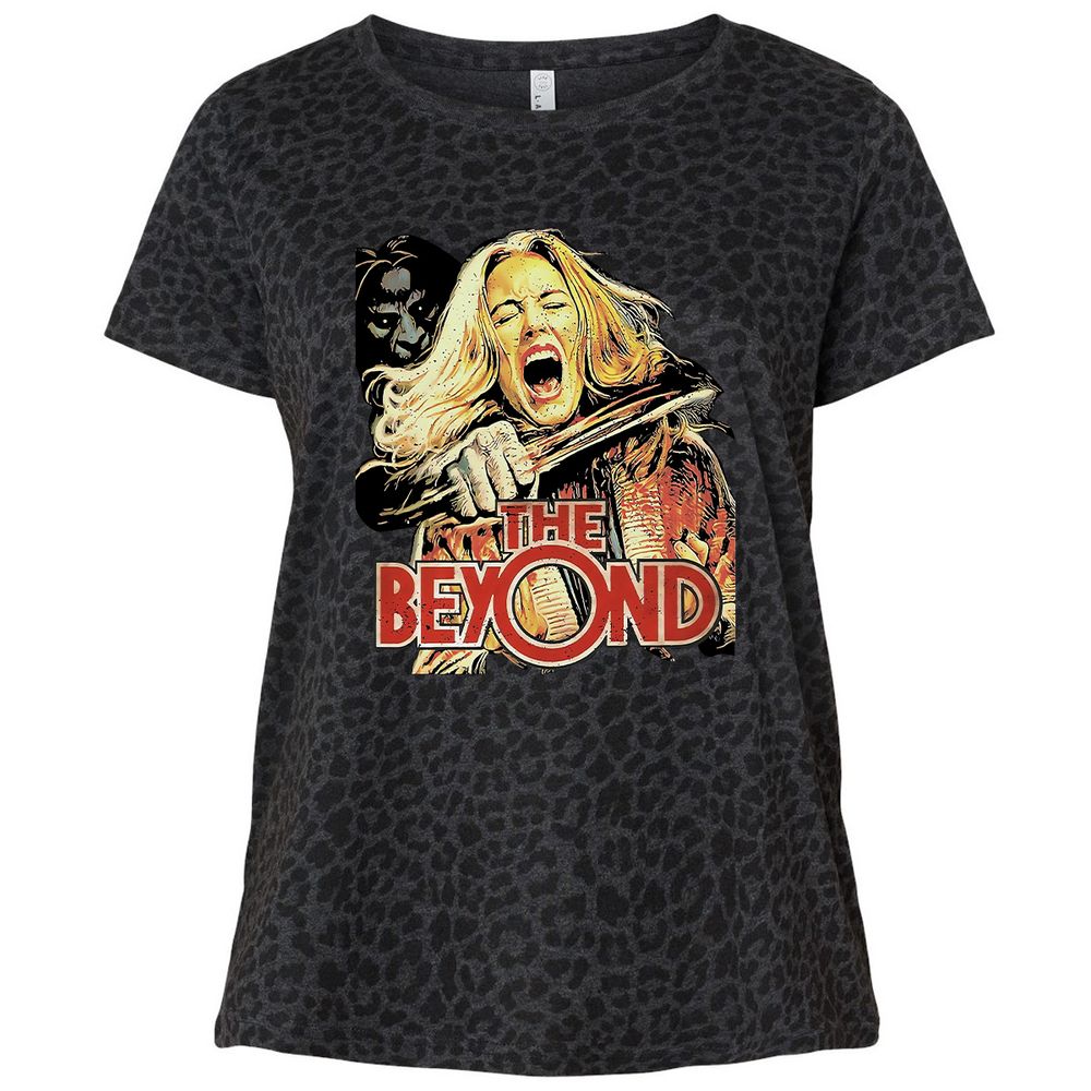 Ladies Curvy Jersey - VGM15N5B - Black Leopard - 11