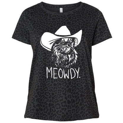 Ladies Curvy Jersey - N1S9R151 - Black Leopard - 11