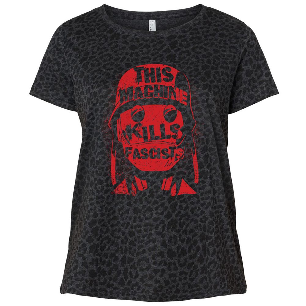 Ladies Curvy Jersey - 45N9NL97 - Black Leopard - 11