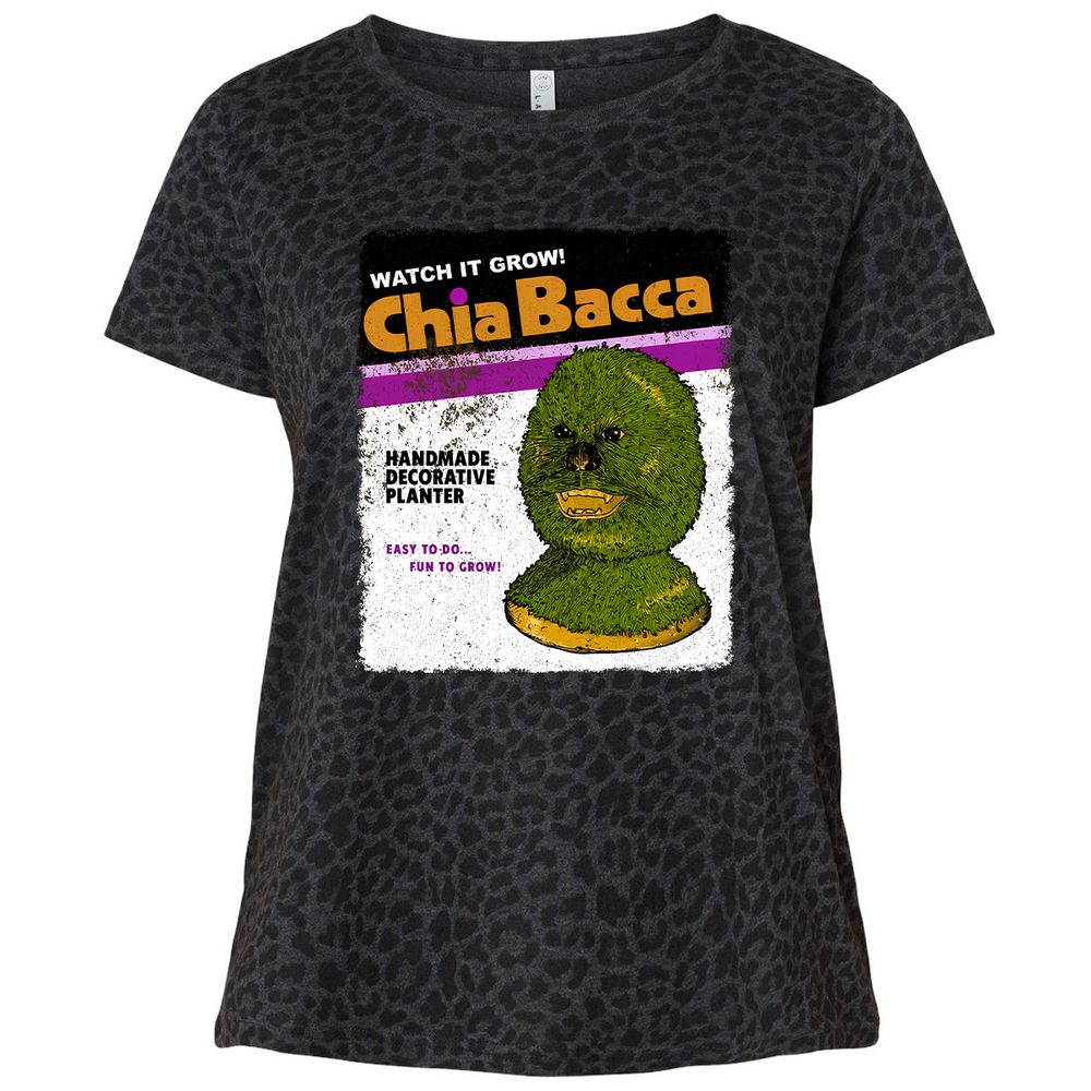 Ladies Curvy Jersey - 7V58BN48 - Black Leopard - 11