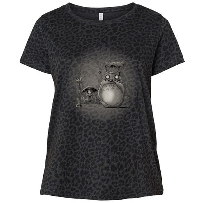 Ladies Curvy Jersey - 782T538M - Black Leopard - 11