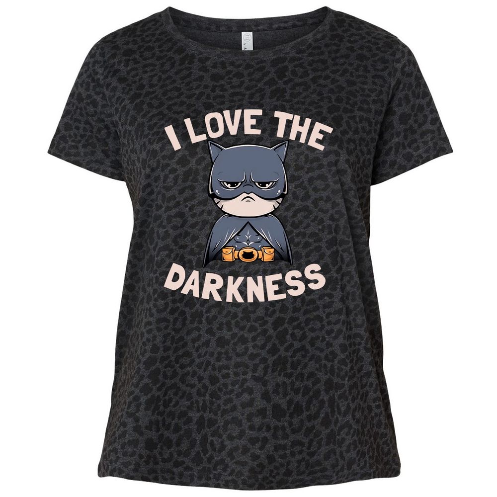 Ladies Curvy Jersey - 41PF4QHN - Black Leopard - 11