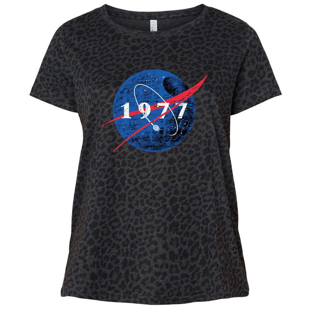 Ladies Curvy Jersey - FN2U7ZQM - Black Leopard - 11