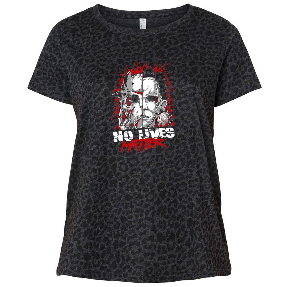 Ladies Curvy Jersey - TFWAWGAD - Black Leopard - 11