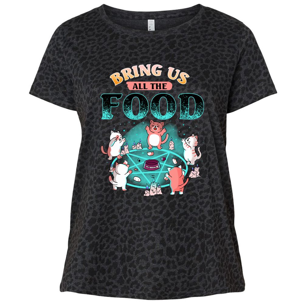 Ladies Curvy Jersey - 8ZT7VZ87 - Black Leopard - 11