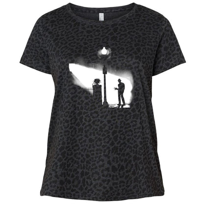 Ladies Curvy Jersey - 83GLW7GJ - Black Leopard - 11