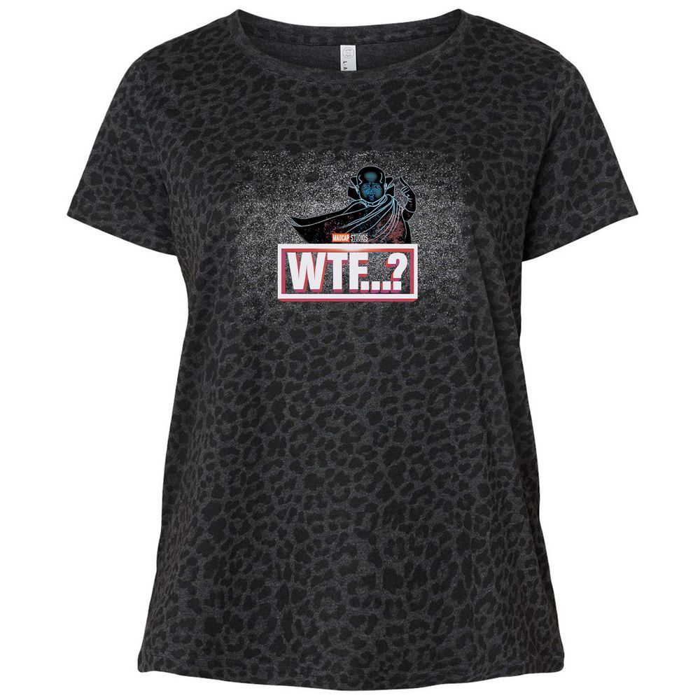 Ladies Curvy Jersey - TKXSTQDG - Black Leopard - 11