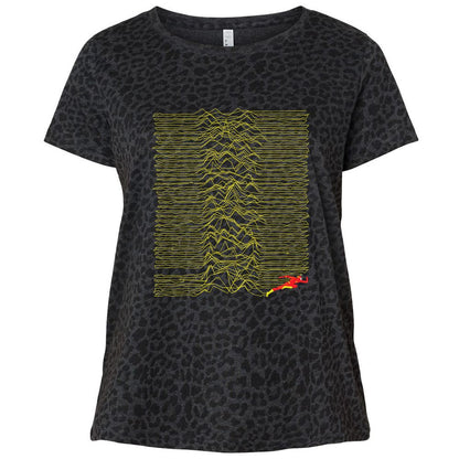 Ladies Curvy Jersey - 1ZWB3PHF - Black Leopard - 11