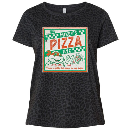 Ladies Curvy Jersey - MDUV1JS6 - Black Leopard - 11