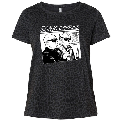 Ladies Curvy Jersey - LERJT2LG - Black Leopard - 11