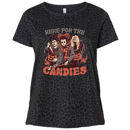 Ladies Curvy Jersey - SCUWFTFM - Black Leopard - 11