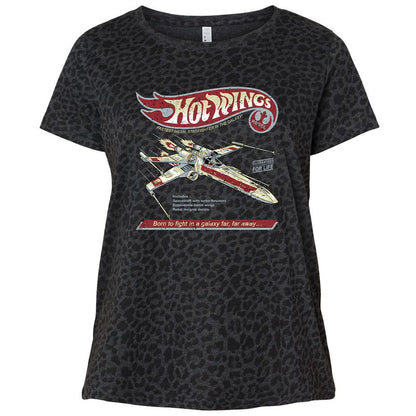 Ladies Curvy Jersey - 91TLD32C - Black Leopard - 11