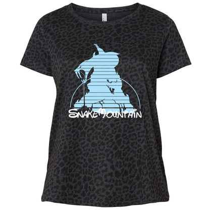 Ladies Curvy Jersey - 7MXHBAKN - Black Leopard - 11