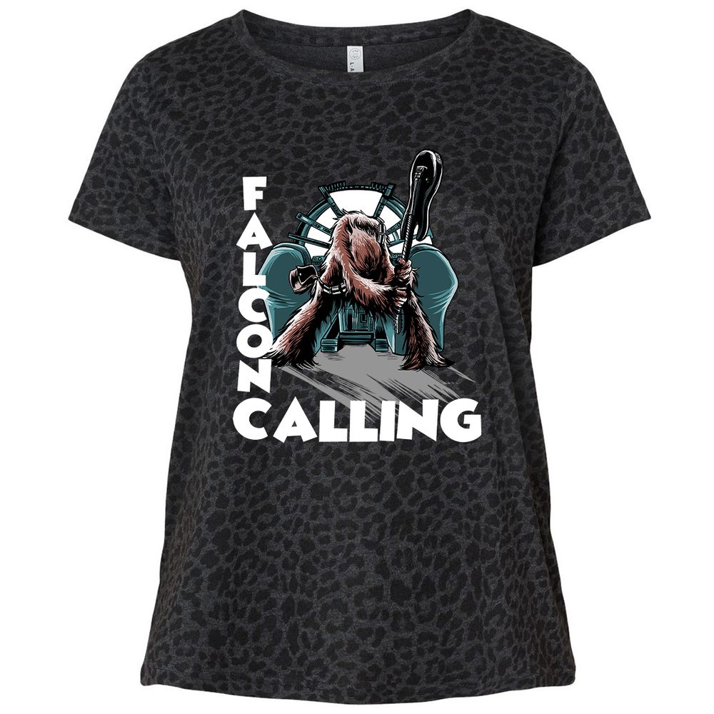 Ladies Curvy Jersey - M2Q589AE - Black Leopard - 11