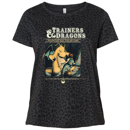 Ladies Curvy Jersey - SG63ZH4S - Black Leopard - 11