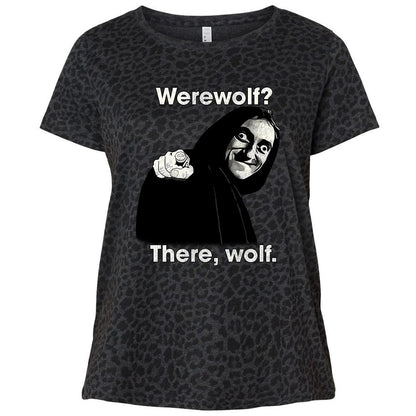 Ladies Curvy Jersey - WULHWF2X - Black Leopard - 11