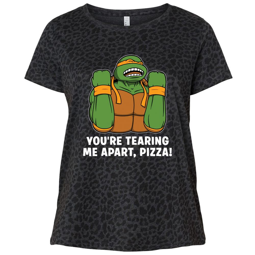 Ladies Curvy Jersey - BMLCK7YS - Black Leopard - 11