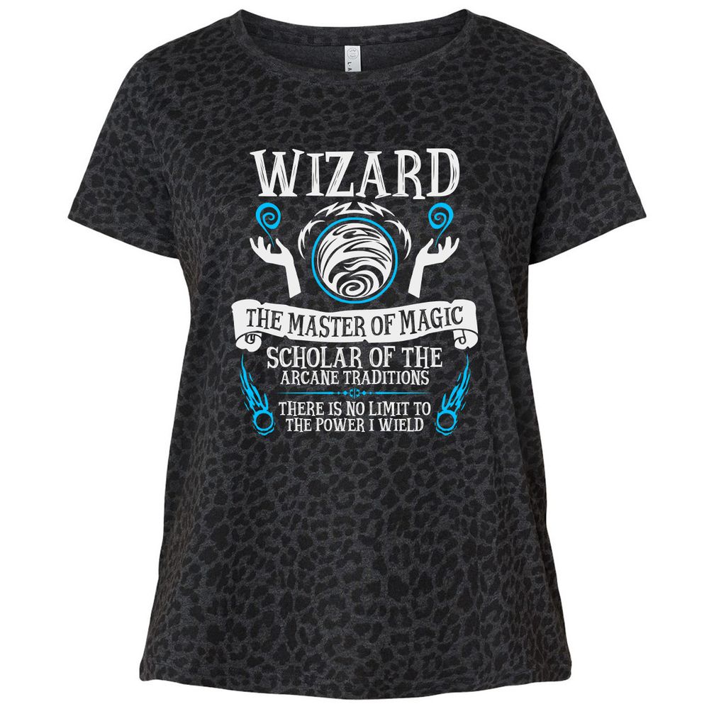 Ladies Curvy Jersey - MM8DFB8N - Black Leopard - 11