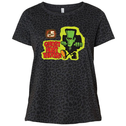 Ladies Curvy Jersey - JKG4NLX1 - Black Leopard - 11