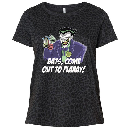 Ladies Curvy Jersey - RSRQS1TN - Black Leopard - 11