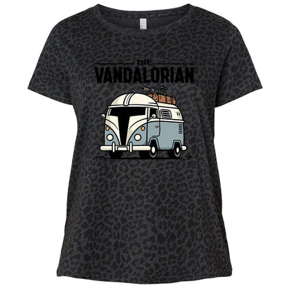 Ladies Curvy Jersey - VEGL7EE3 - Black Leopard - 11