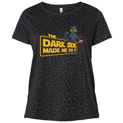 Ladies Curvy Jersey - HKEG4ZPH - Black Leopard - 11