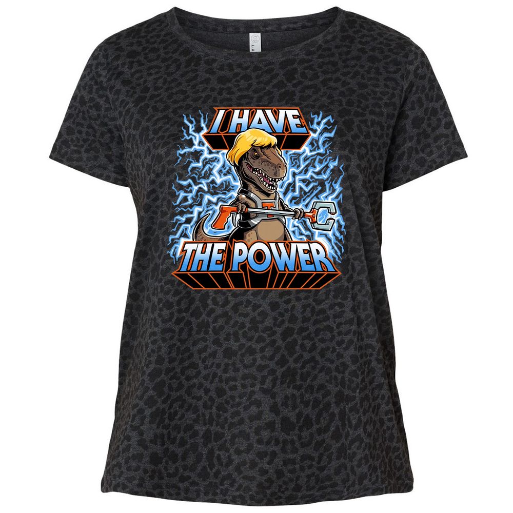 Ladies Curvy Jersey - SP9FRRBR - Black Leopard - 11