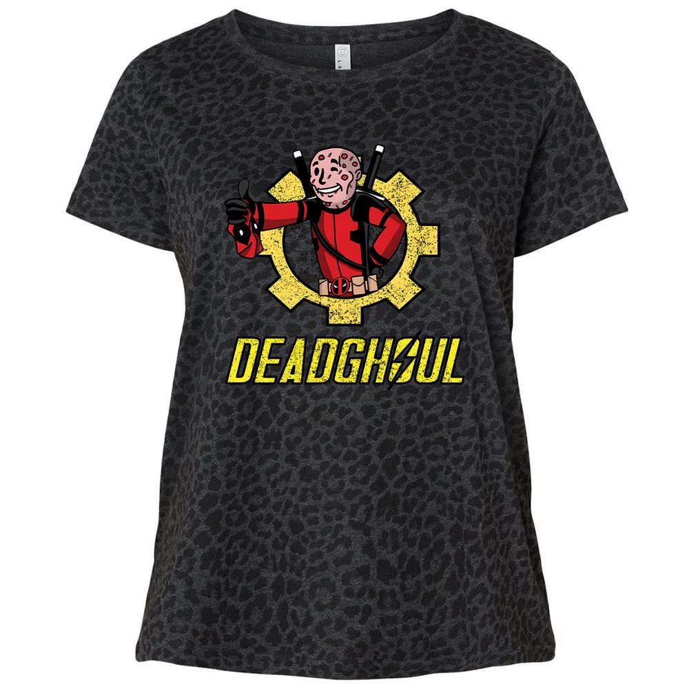 Ladies Curvy Jersey - WFC1M8U6 - Black Leopard - 11