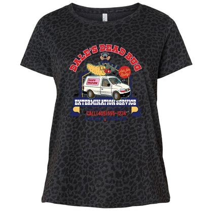 Ladies Curvy Jersey - 8WT648DM - Black Leopard - 11