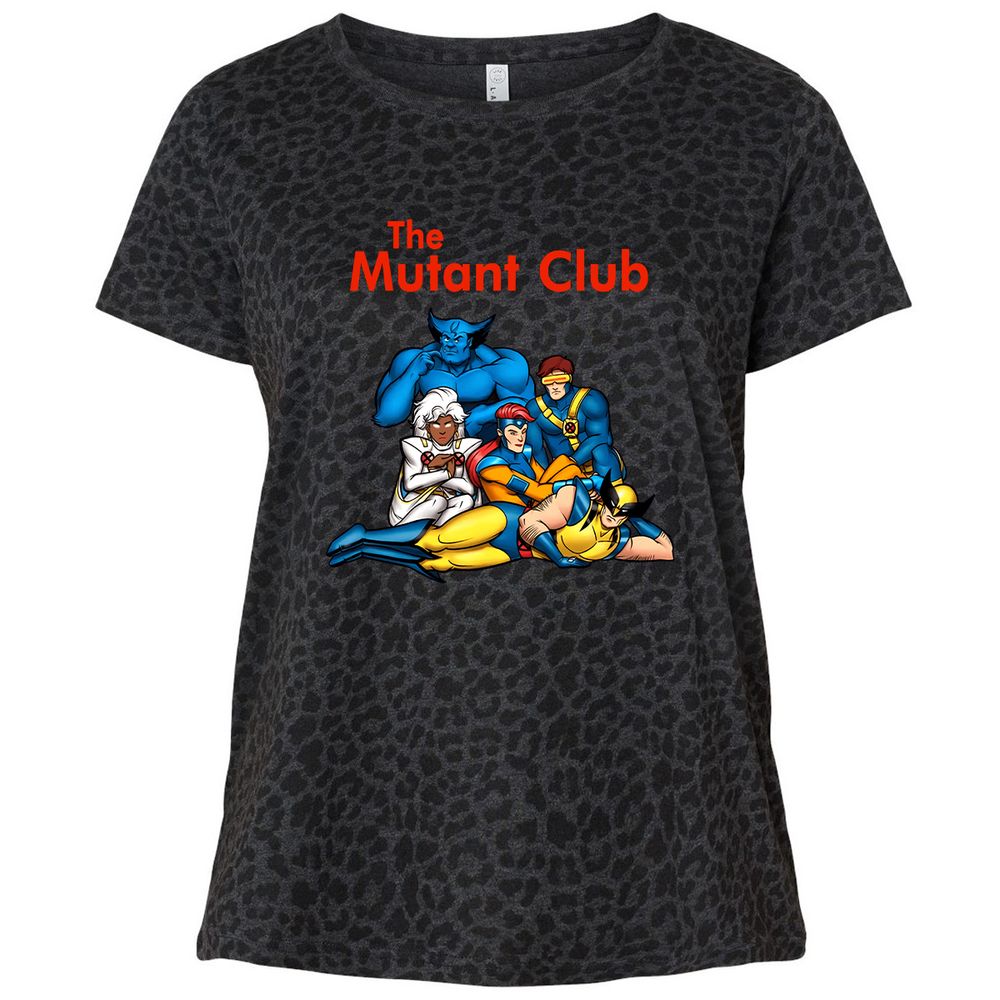 Ladies Curvy Jersey - ZPA72LQC - Black Leopard - 11