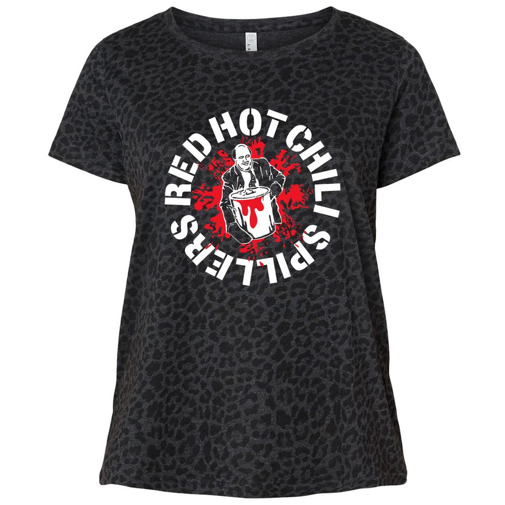 Ladies Curvy Jersey - BUNXXXDG - Black Leopard - 11