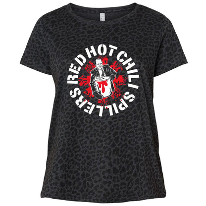 Ladies Curvy Jersey - BUNXXXDG - Black Leopard - 11