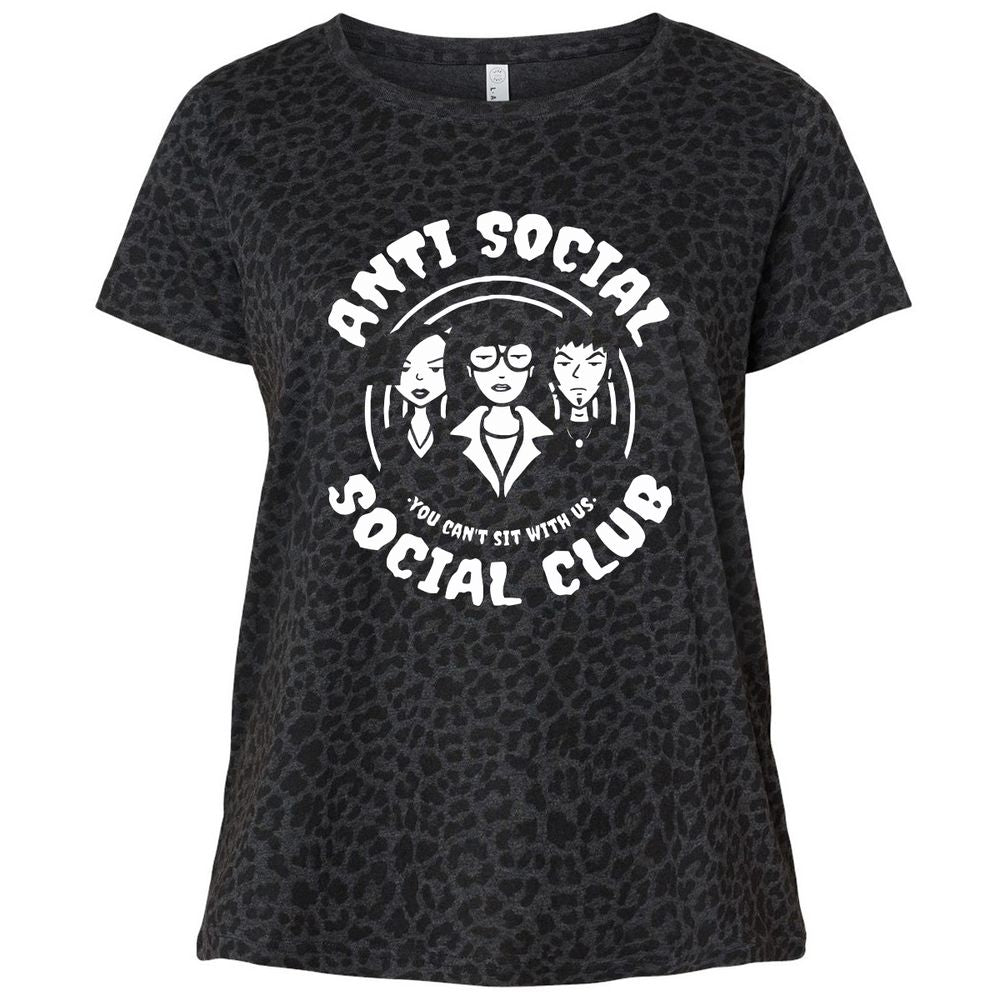 Ladies Curvy Jersey - G5GYFZPK - Black Leopard - 11