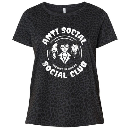 Ladies Curvy Jersey - G5GYFZPK - Black Leopard - 11