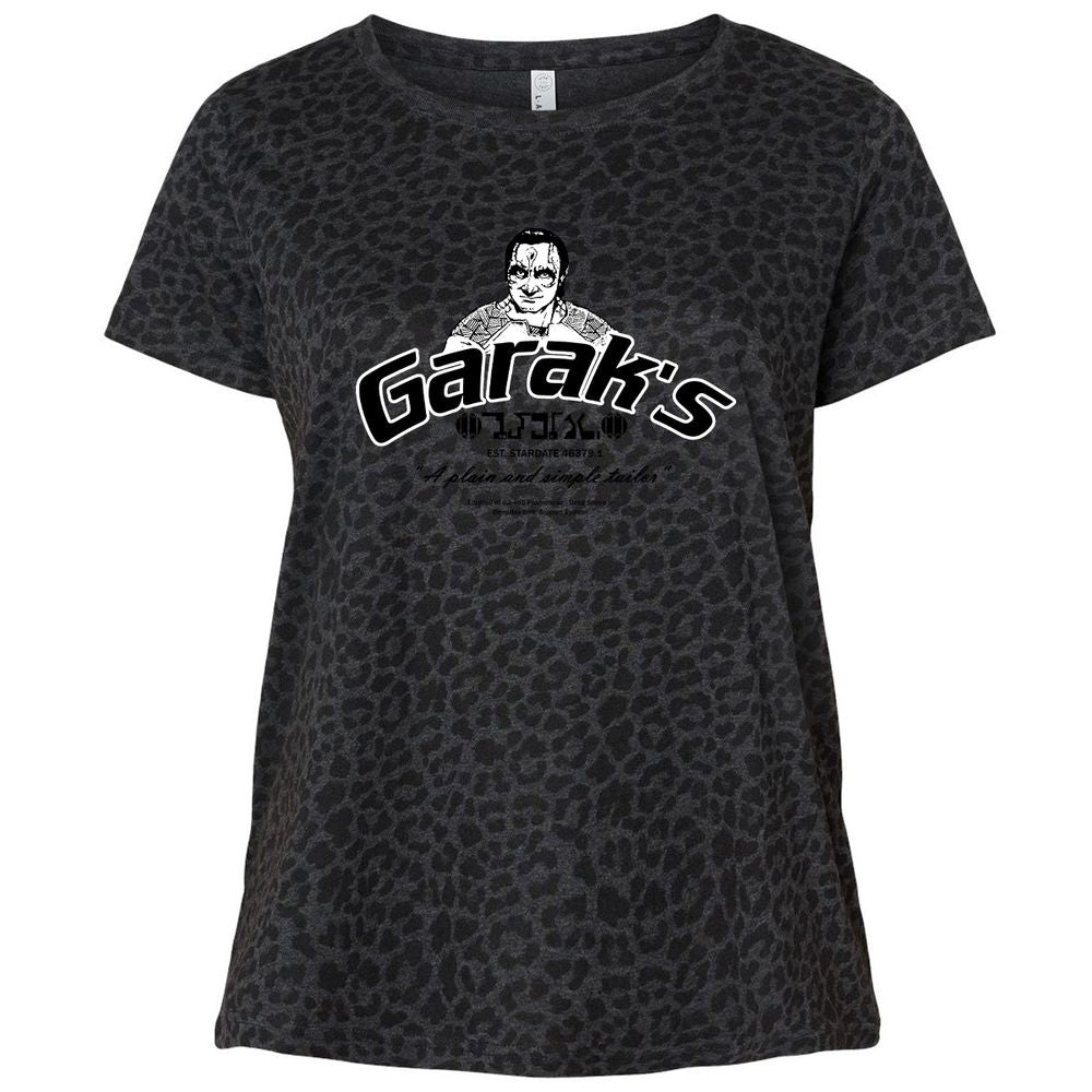 Ladies Curvy Jersey - 5LV95UNS - Black Leopard - 11