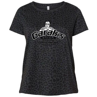 Ladies Curvy Jersey - 5LV95UNS - Black Leopard - 11