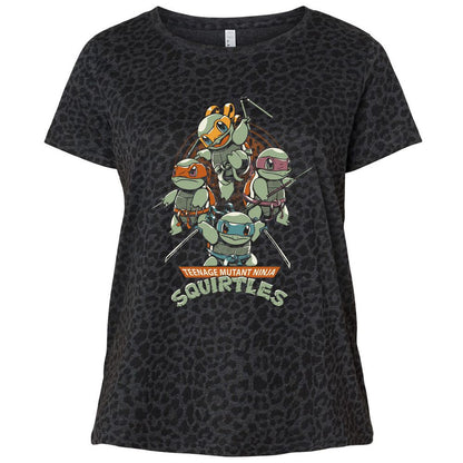 Ladies Curvy Jersey - YDA3G961 - Black Leopard - 11