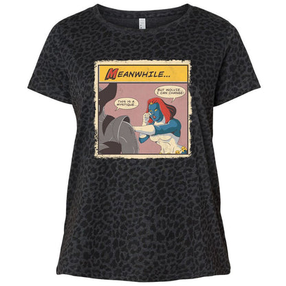 Ladies Curvy Jersey - LCX1SGV6 - Black Leopard - 11