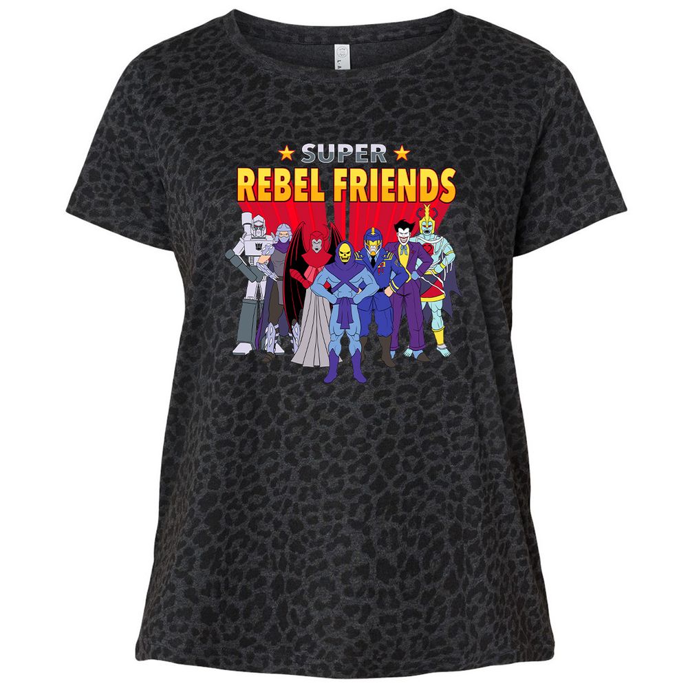 Ladies Curvy Jersey - H24S38JP - Black Leopard - 11