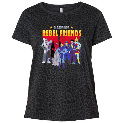 Ladies Curvy Jersey - H24S38JP - Black Leopard - 11