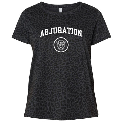 Ladies Curvy Jersey - BTJD32DV - Black Leopard - 11