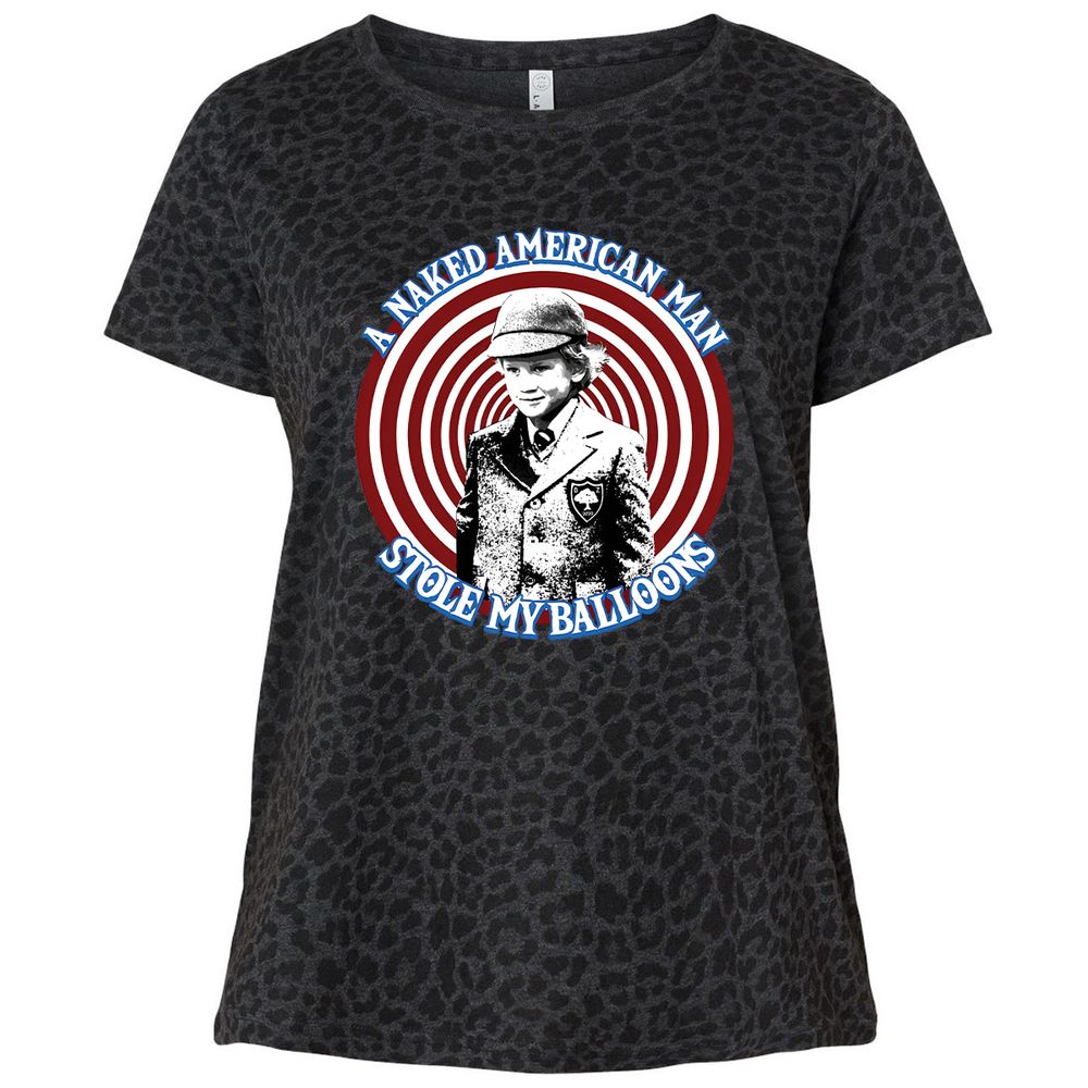 Ladies Curvy Jersey - YKFTRSF4 - Black Leopard - 11