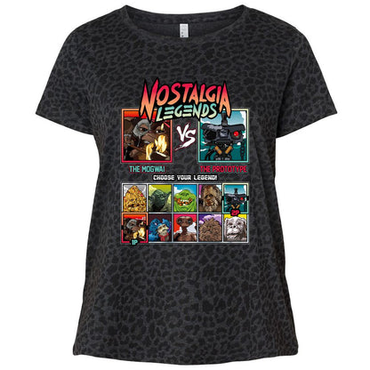 Ladies Curvy Jersey - MVGV2NS6 - Black Leopard - 11