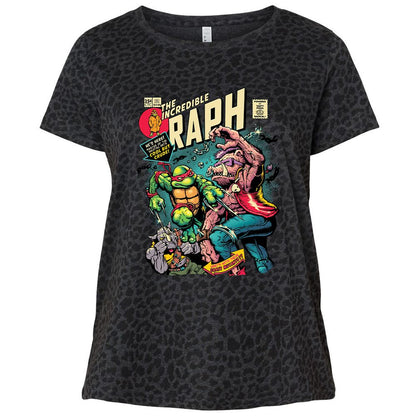 Ladies Curvy Jersey - BDGBJV15 - Black Leopard - 11