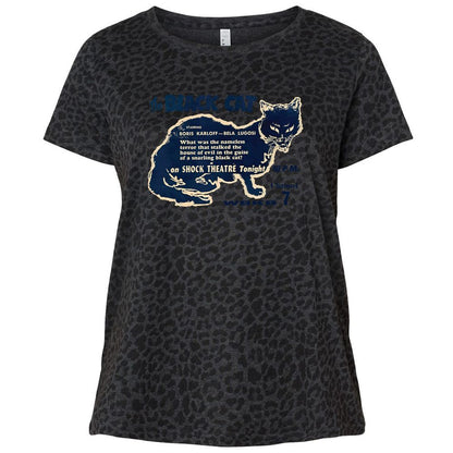 Ladies Curvy Jersey - SFL1XUJW - Black Leopard - 11