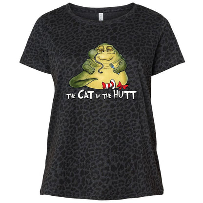 Ladies Curvy Jersey - BL4P56LH - Black Leopard - 11