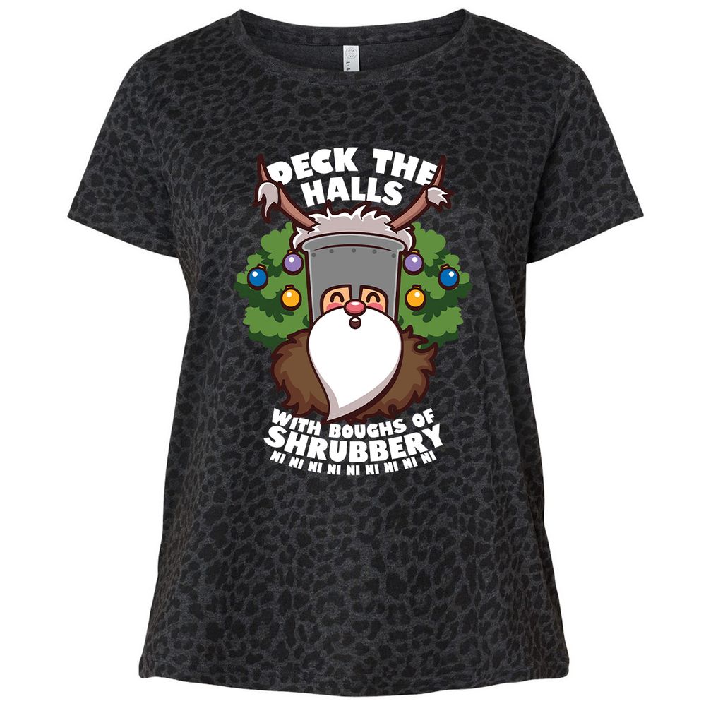 Ladies Curvy Jersey - 353DYJ2V - Black Leopard - 11