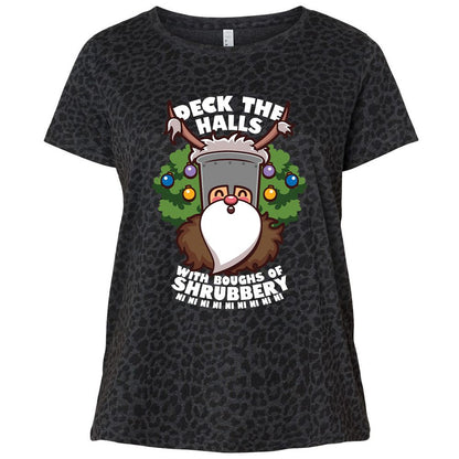 Ladies Curvy Jersey - 353DYJ2V - Black Leopard - 11