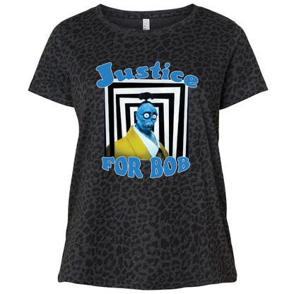 Ladies Curvy Jersey - 372XSNSL - Black Leopard - 11